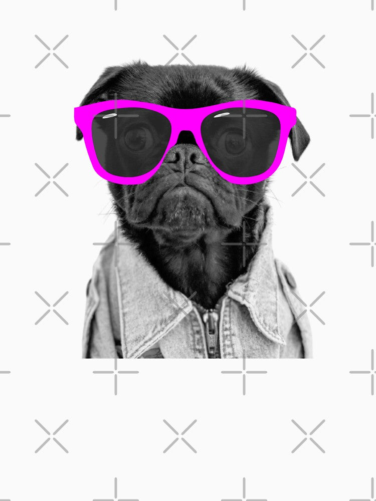 Funny Dog wearing sun glasses by Truth Pixel
