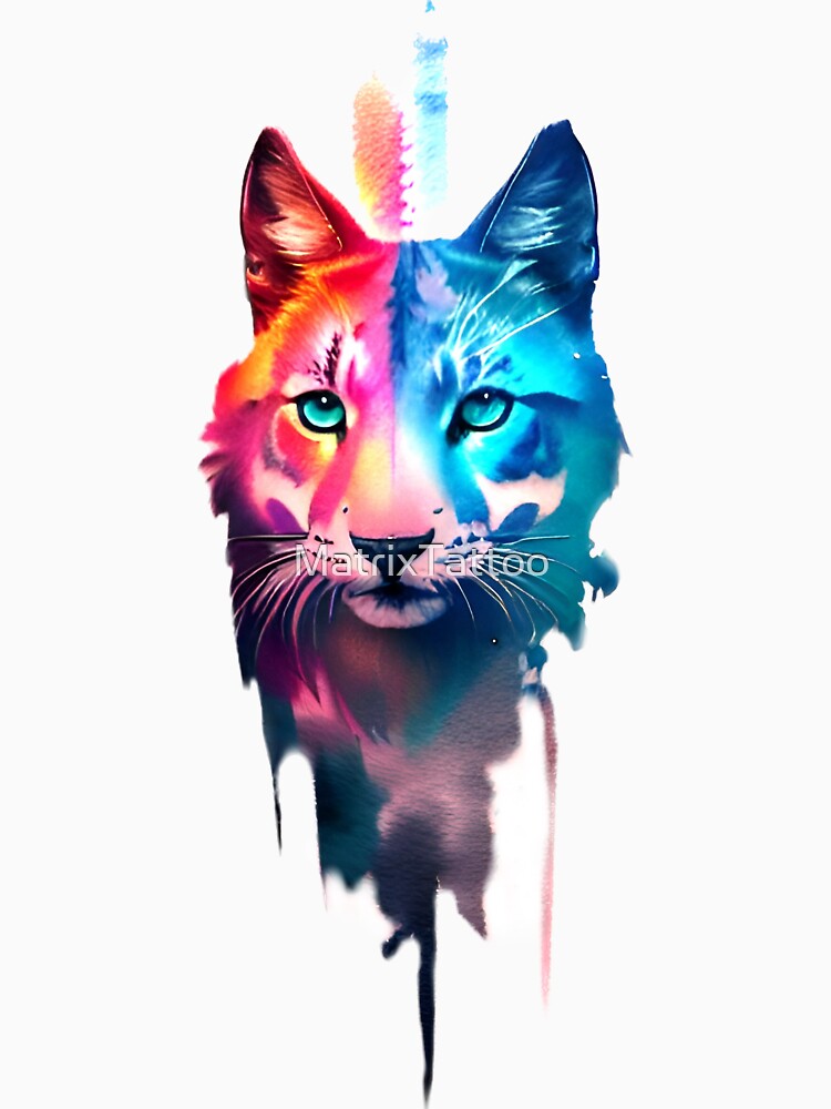 Watercolor wildlife by MatrixTattoo