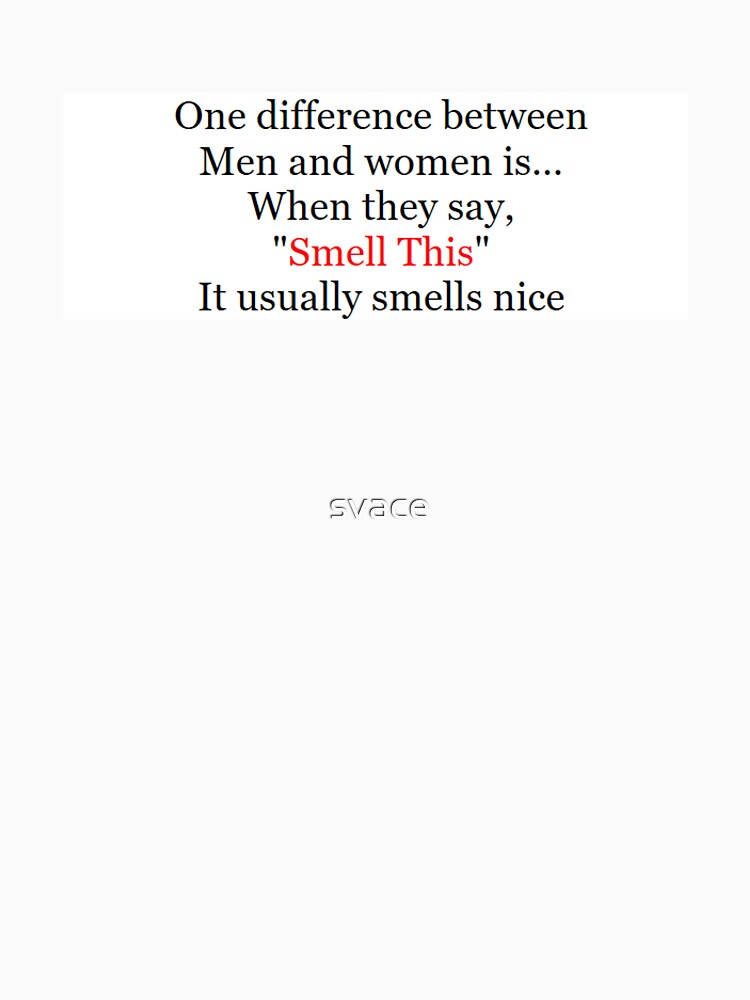 Thoughts: Smell This by svace