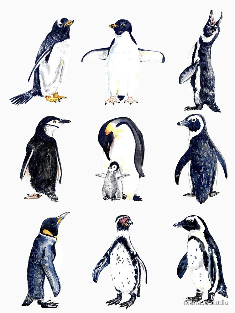 Penguins by MariaJoStudio