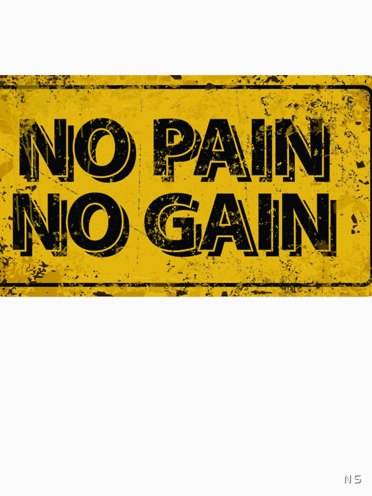 No Pain No Gain Gym Motivation by nirmalsawlani