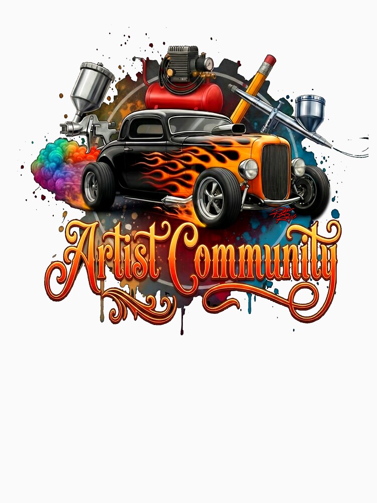 Custom paint Hot Rod by rikkirocx