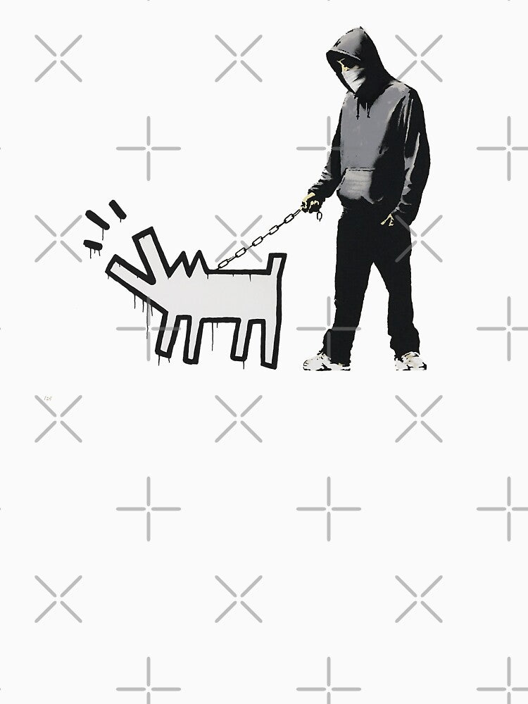 Iconic Dog Banksy by WE-ARE-BANKSY