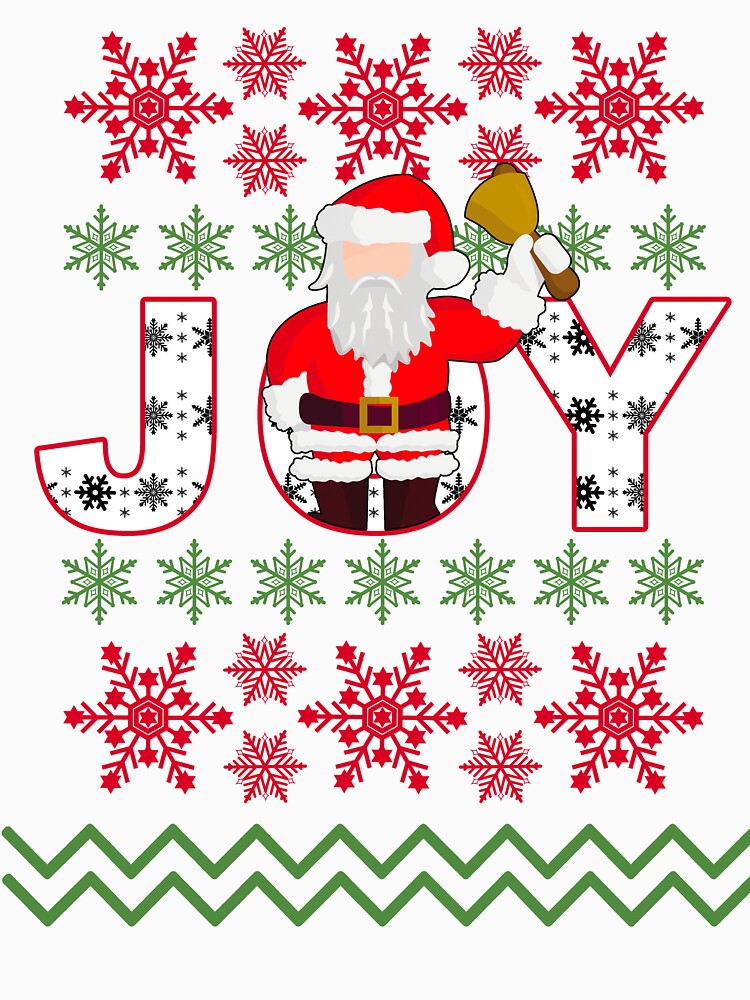 Christmas Holiday Joy Santa Claus by FashionHeritage
