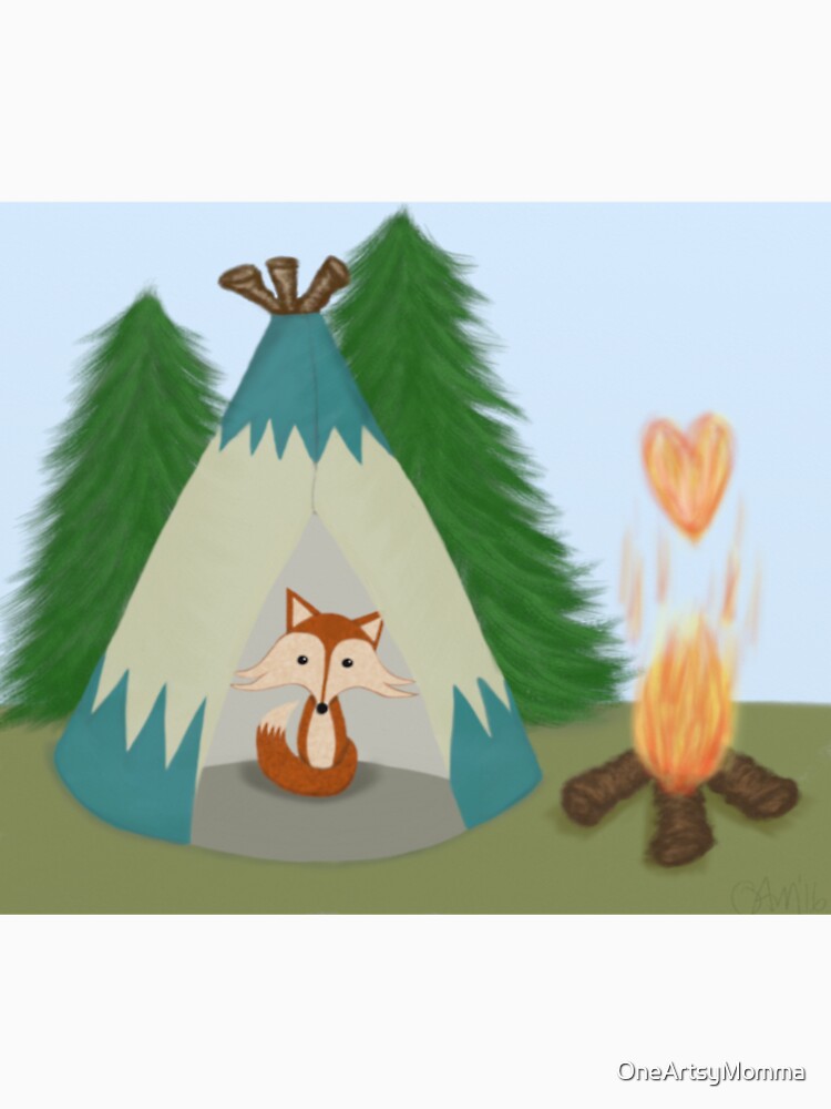 The Lone Fox by OneArtsyMomma