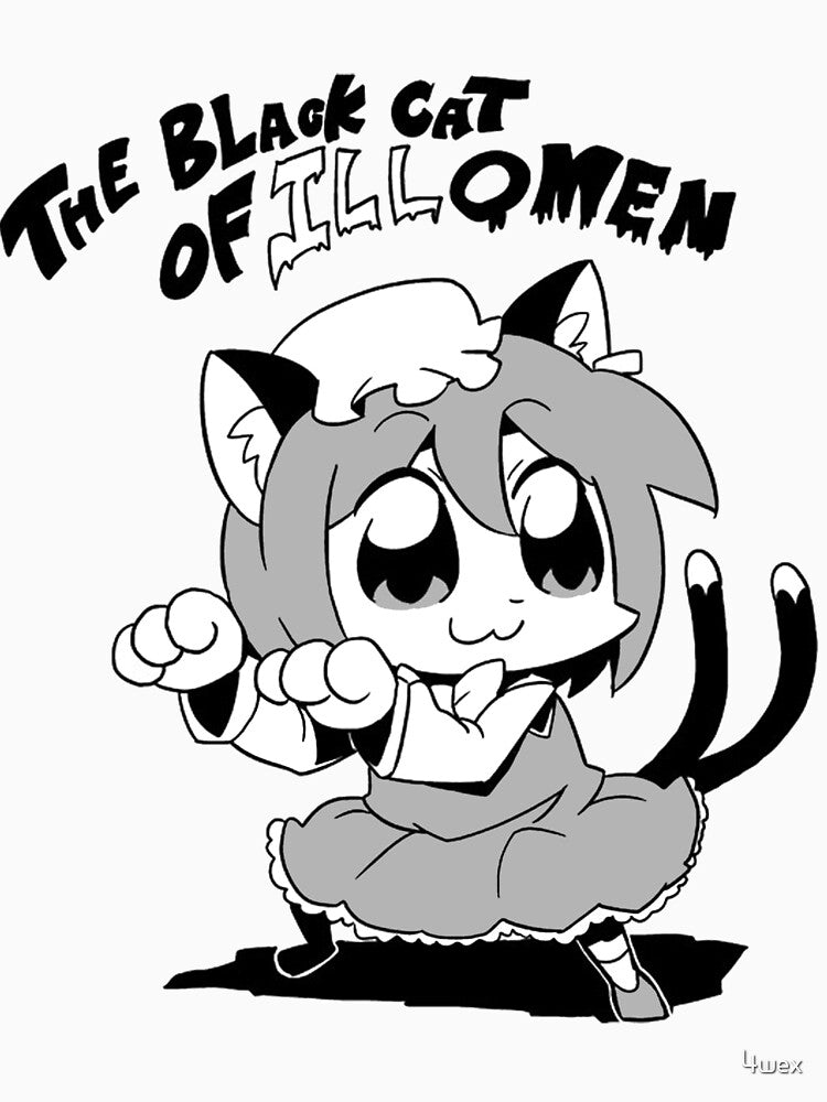 the black cat by 4wex