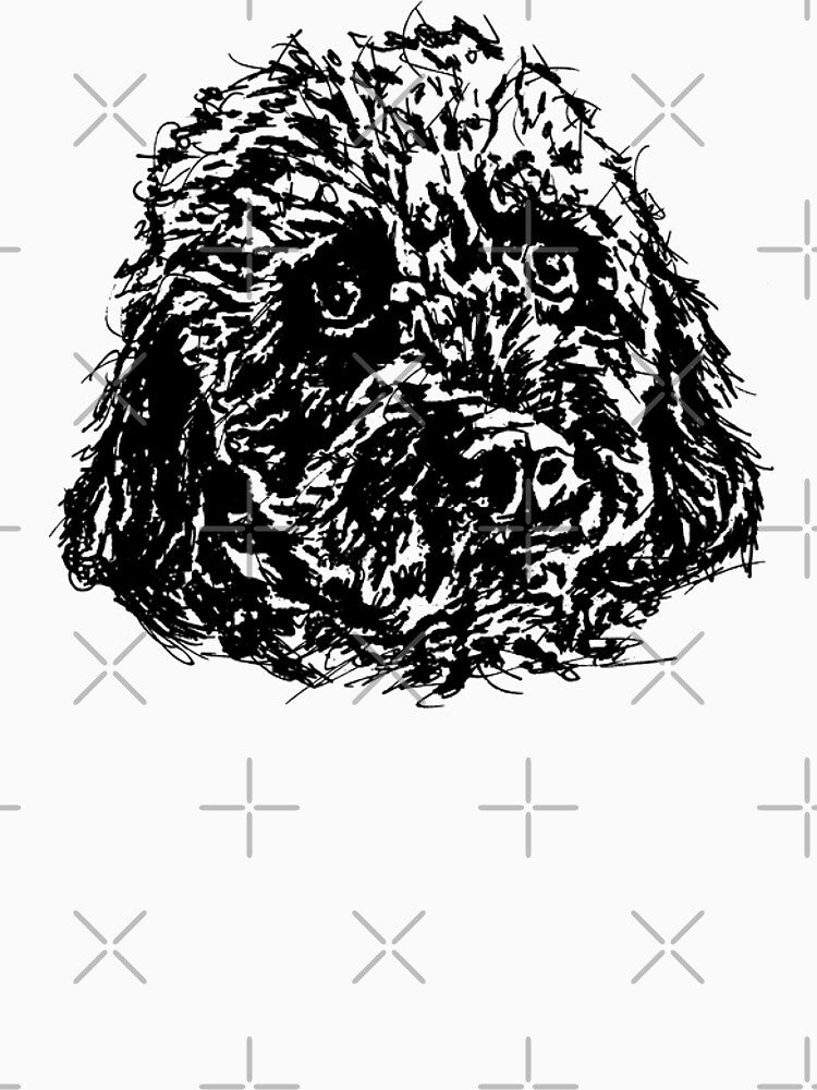 Barbet Head Sketch by Ansocube