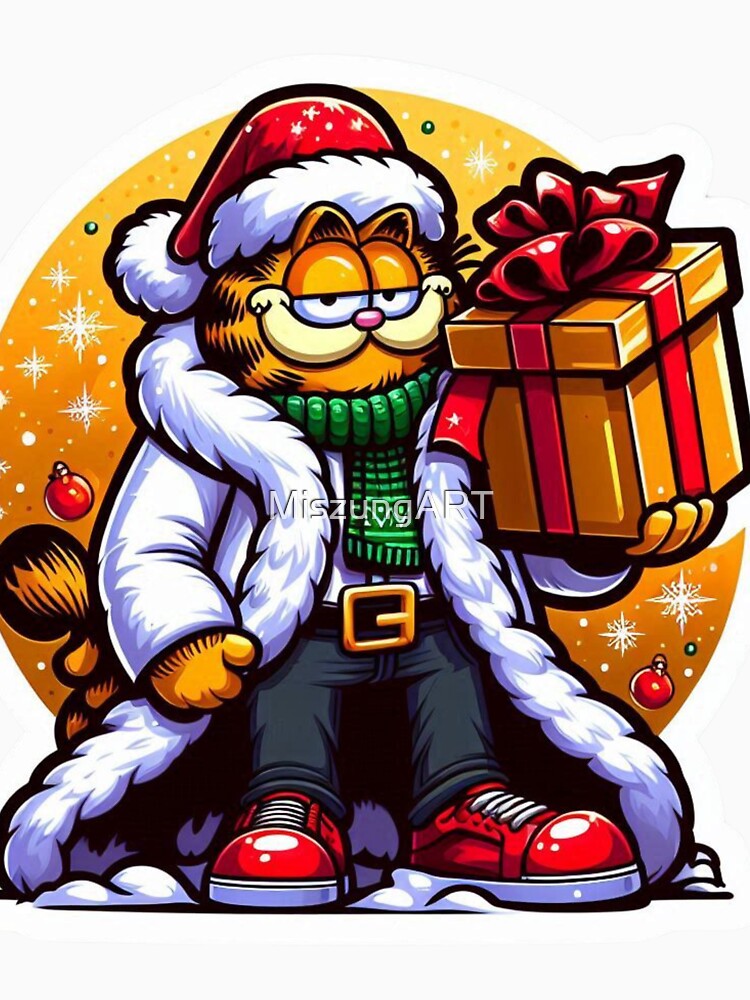 Funny Christmas Stickers & T-Shirts - Holiday Vibes by MiszungART
