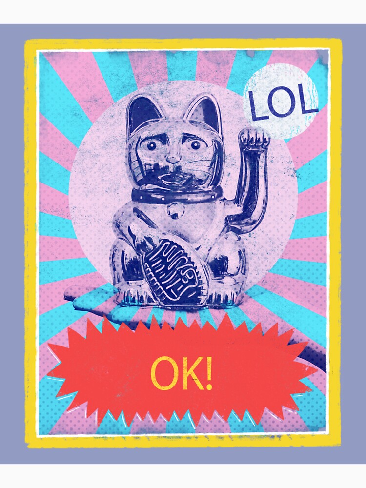cat says hey - funny cat by OMMashop  ⭐⭐⭐⭐⭐