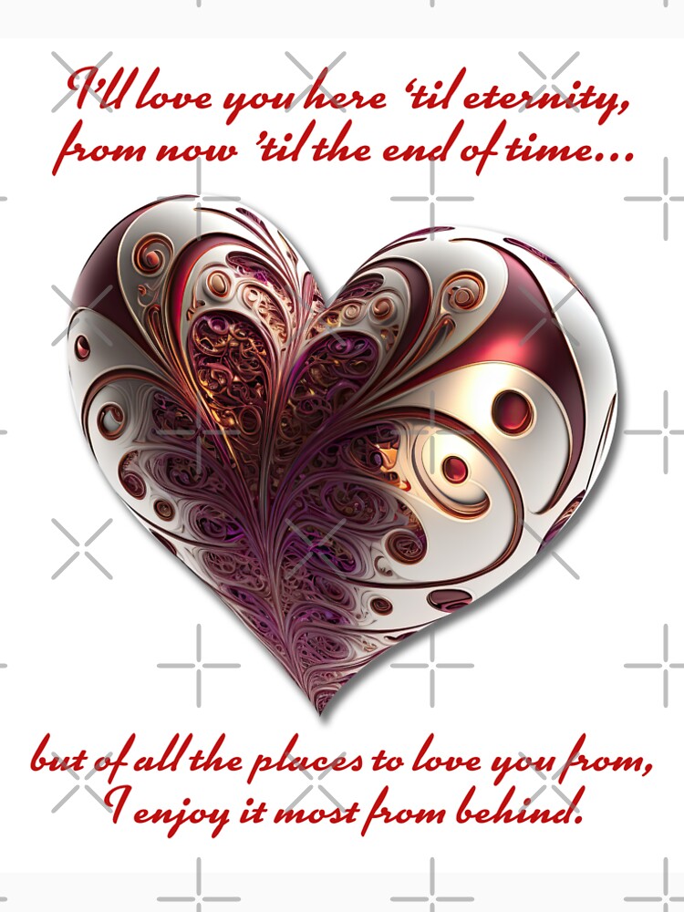 I Will Love You from Here till Eternity by Daniel Leighton