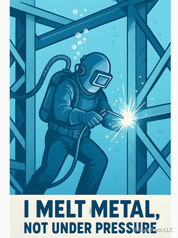 Under pressure welder by Rebuilt Tech LLC