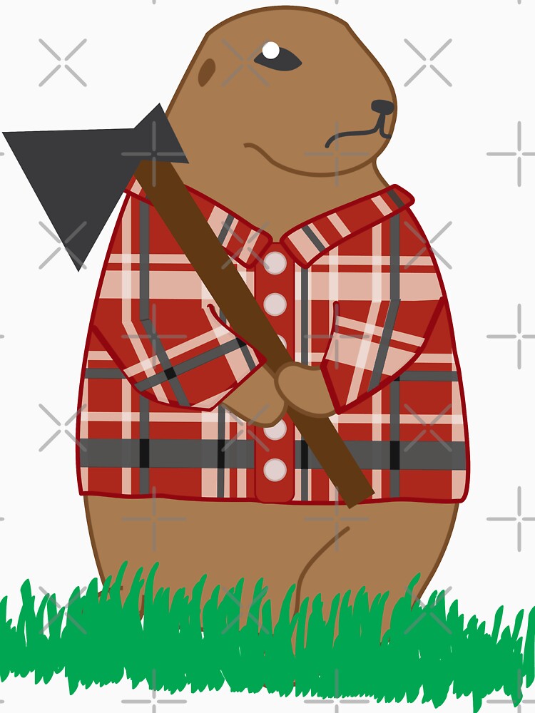 Lumberjack Woodchuck by ironygal