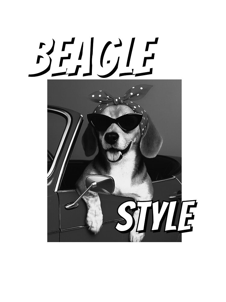 Beagle Style Dog Shirt by SweetySugar