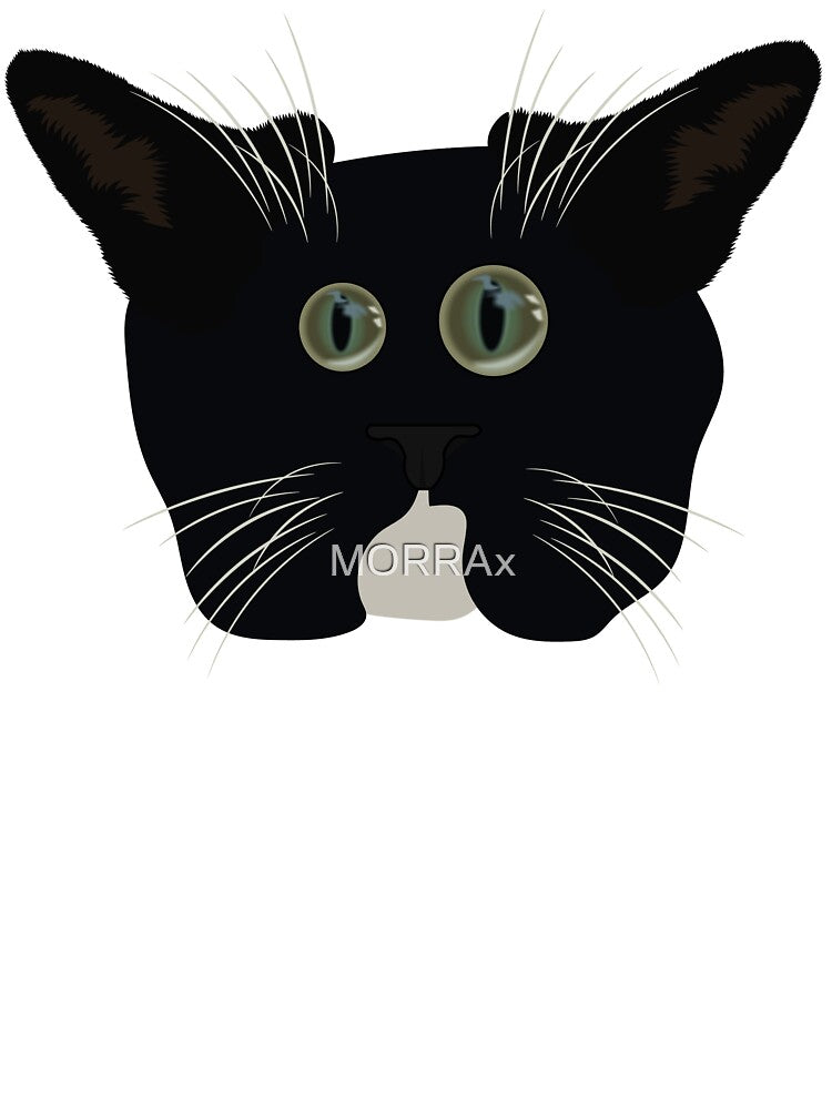 # 27 Funny Black Cat Portrait by MORRAx