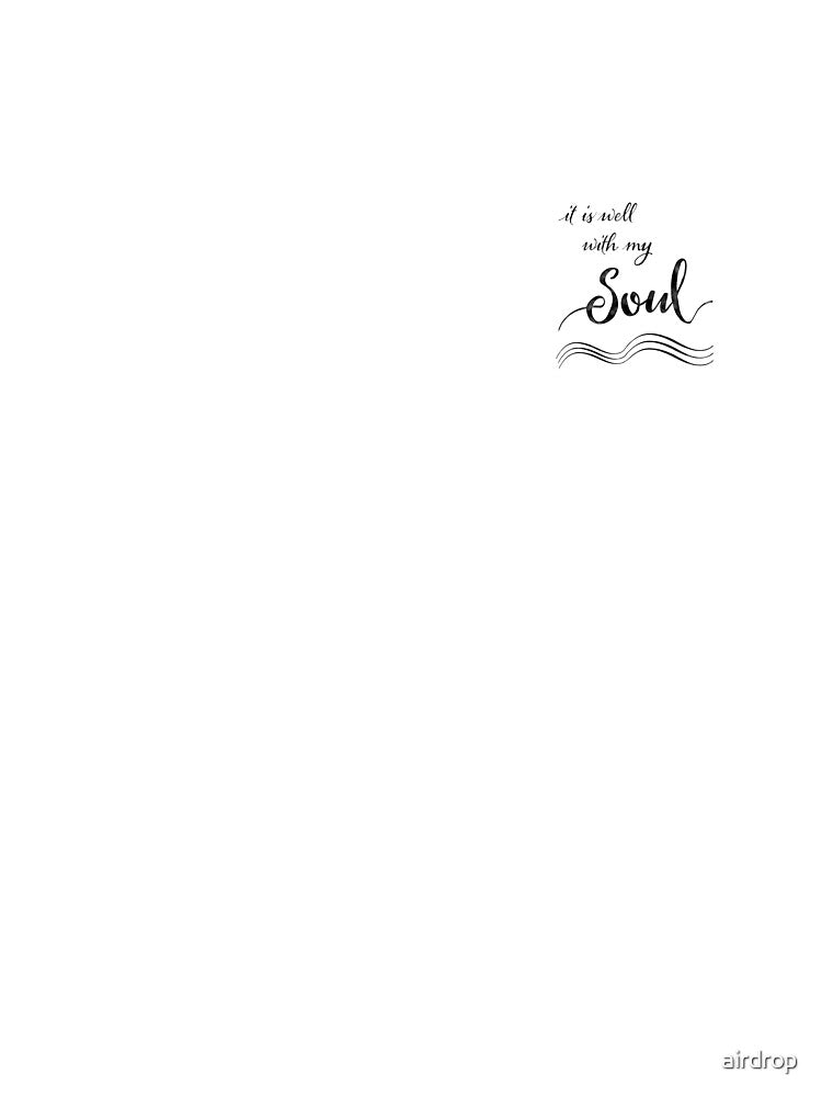 It's good for my soul by airdrop