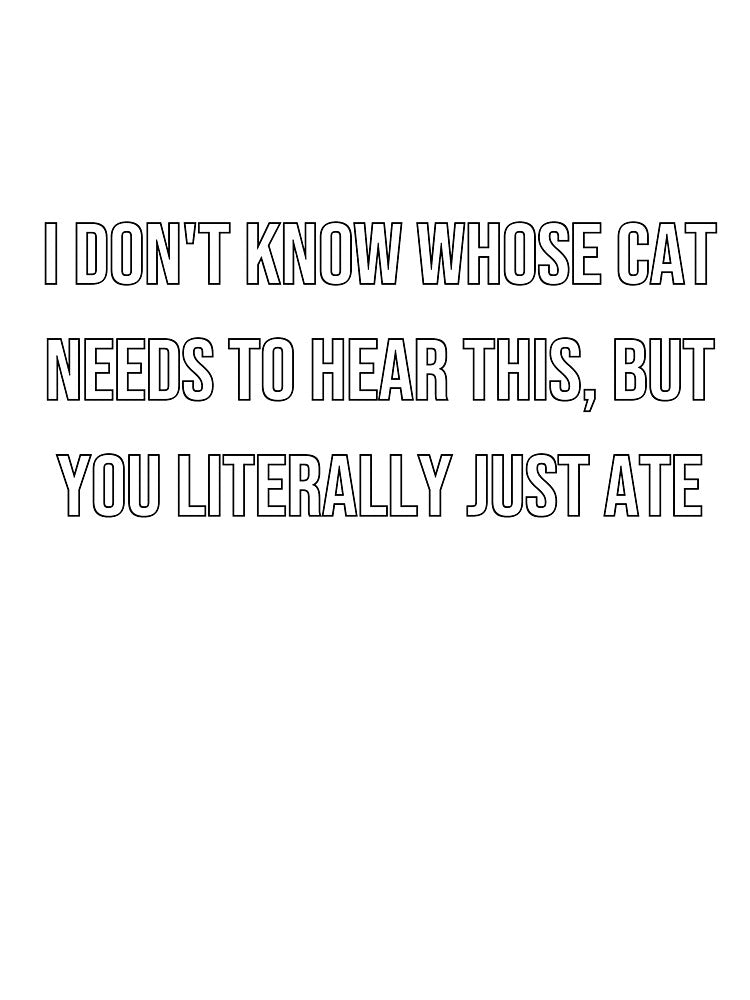 I Love My Cat by Beeroclock
