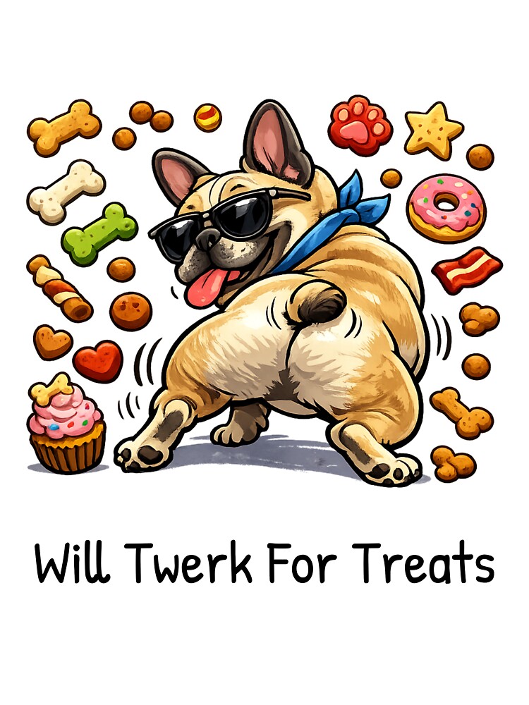 Will Twerk For Treats by Kelz Designs