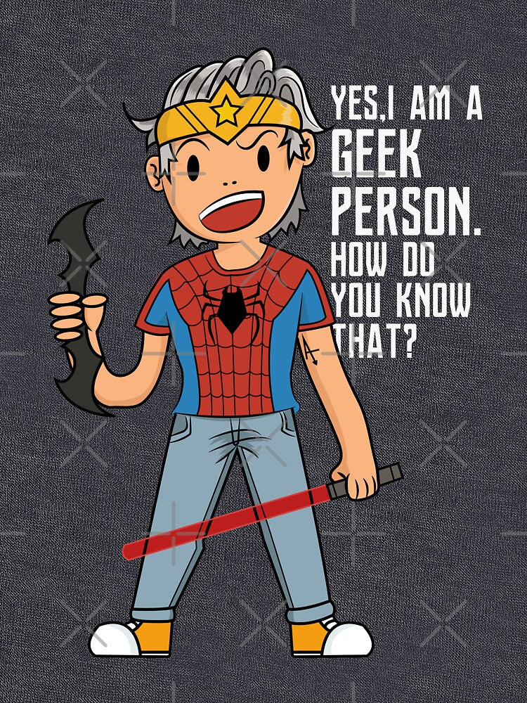 Yes, I'm a Geek person by Bruno Artist