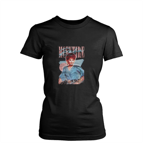 Reba Mcentire Vintage Faded 80S Style Fan Design Womens T-Shirt Tee