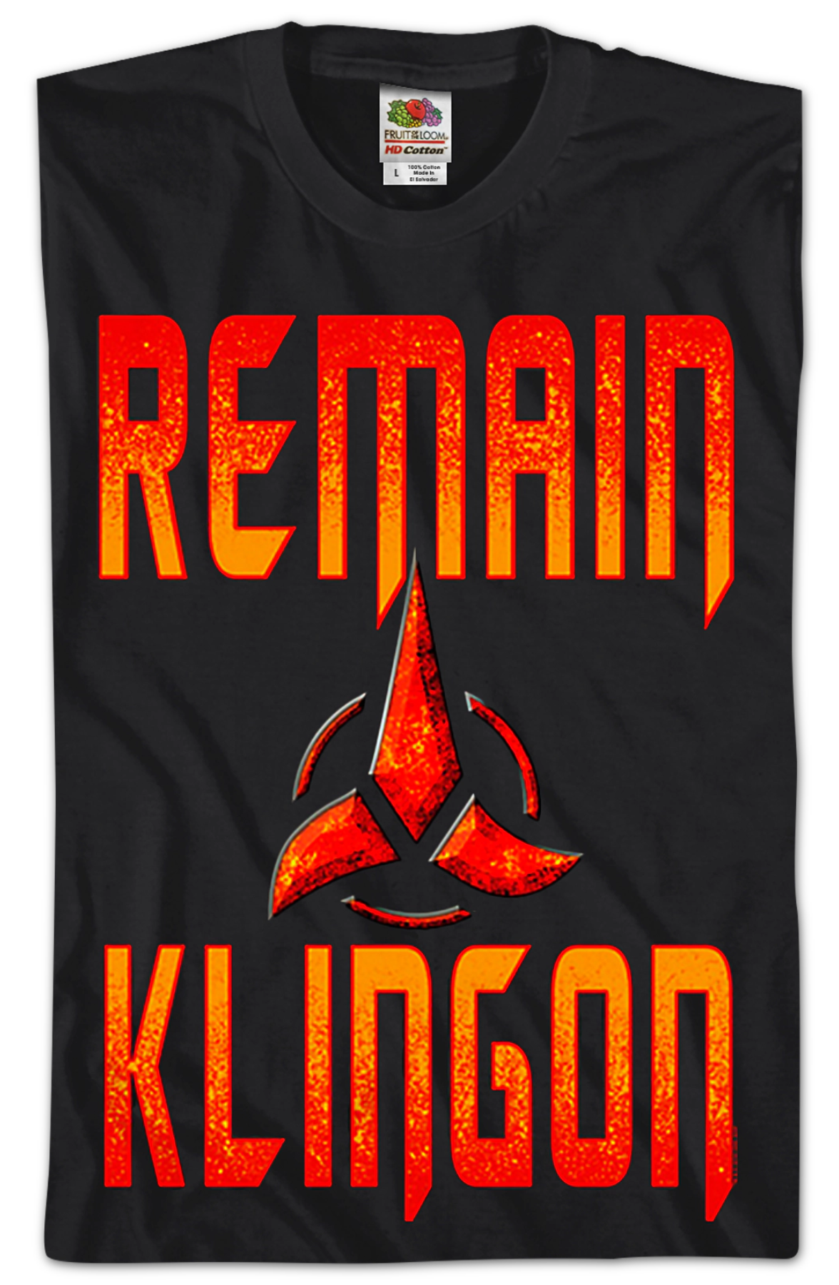Remain Klingon Star Trek T-Shirt