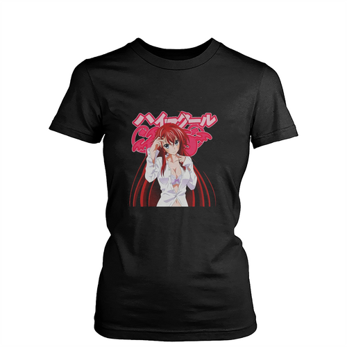 Rias Dxd Anime Love Art Womens T-Shirt Tee