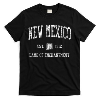Retro New Mexico Nm T Vintage Sports Design T-Shirt