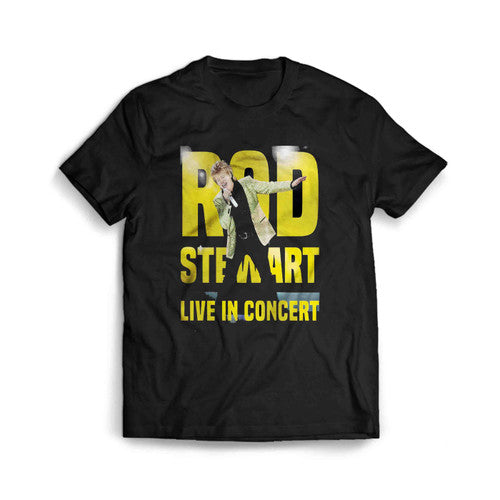 Rod Stewart Uk Tour 2019 Concert Man's T-Shirt Tee