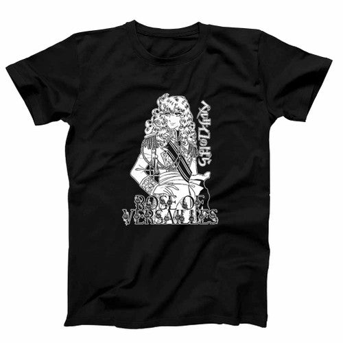 Rose Of Versailles Lady Oscar Retro Anime Mens T-Shirt Tee