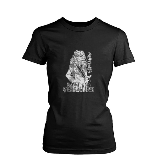 Rose Of Versailles Lady Oscar Retro Anime Womens T-Shirt Tee