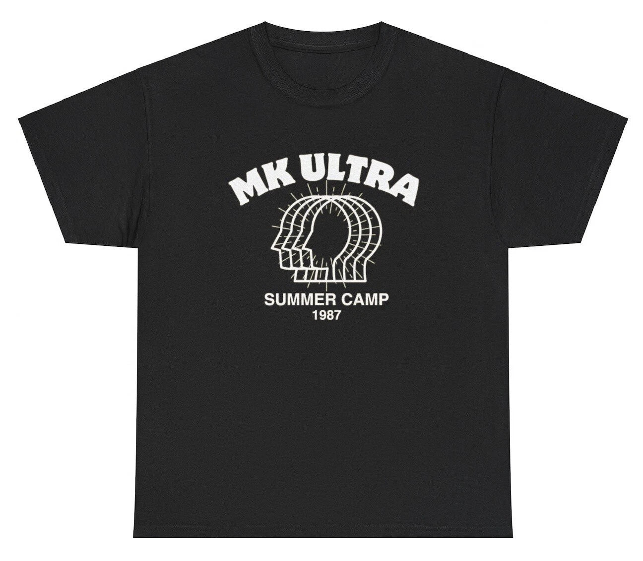 MK Ultra Summer Camp 1987 T Shirt Funny Political CIA Conspiracy Humor Silly Tee