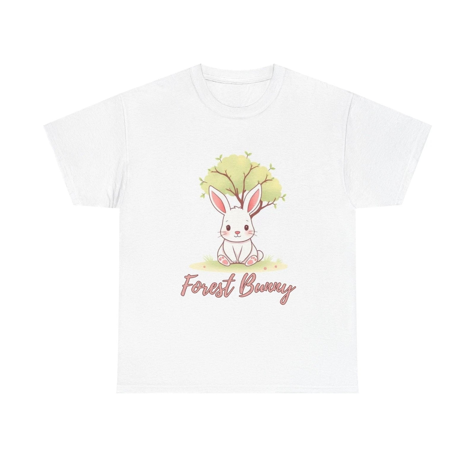 Cute Forest Bunny T Shirt – Kawaii Rabbit Nature Animal Graphic Tee Gift