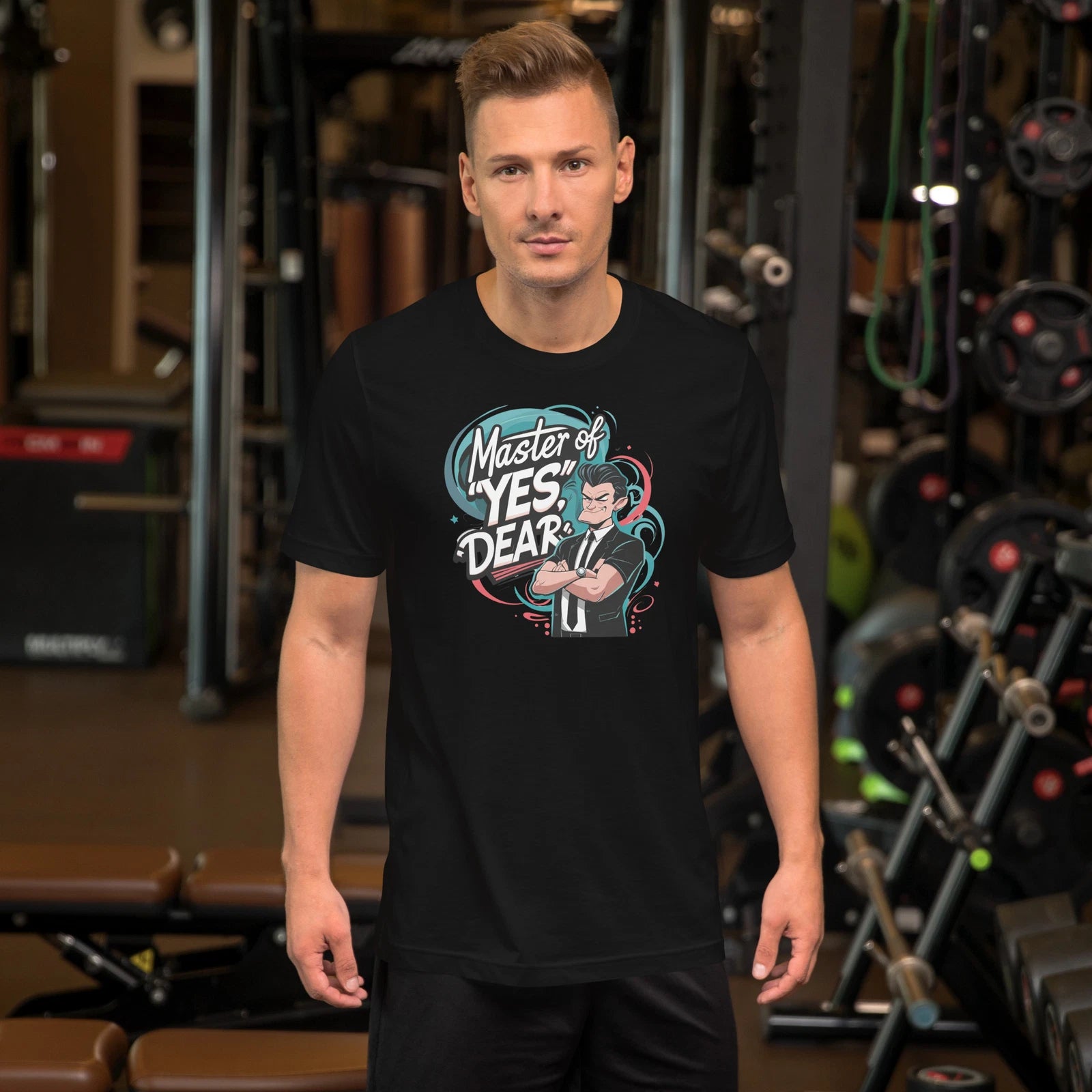 Master of Yes Dear | Funny Husband T-Shirt | Sarcastic Relationship Tee