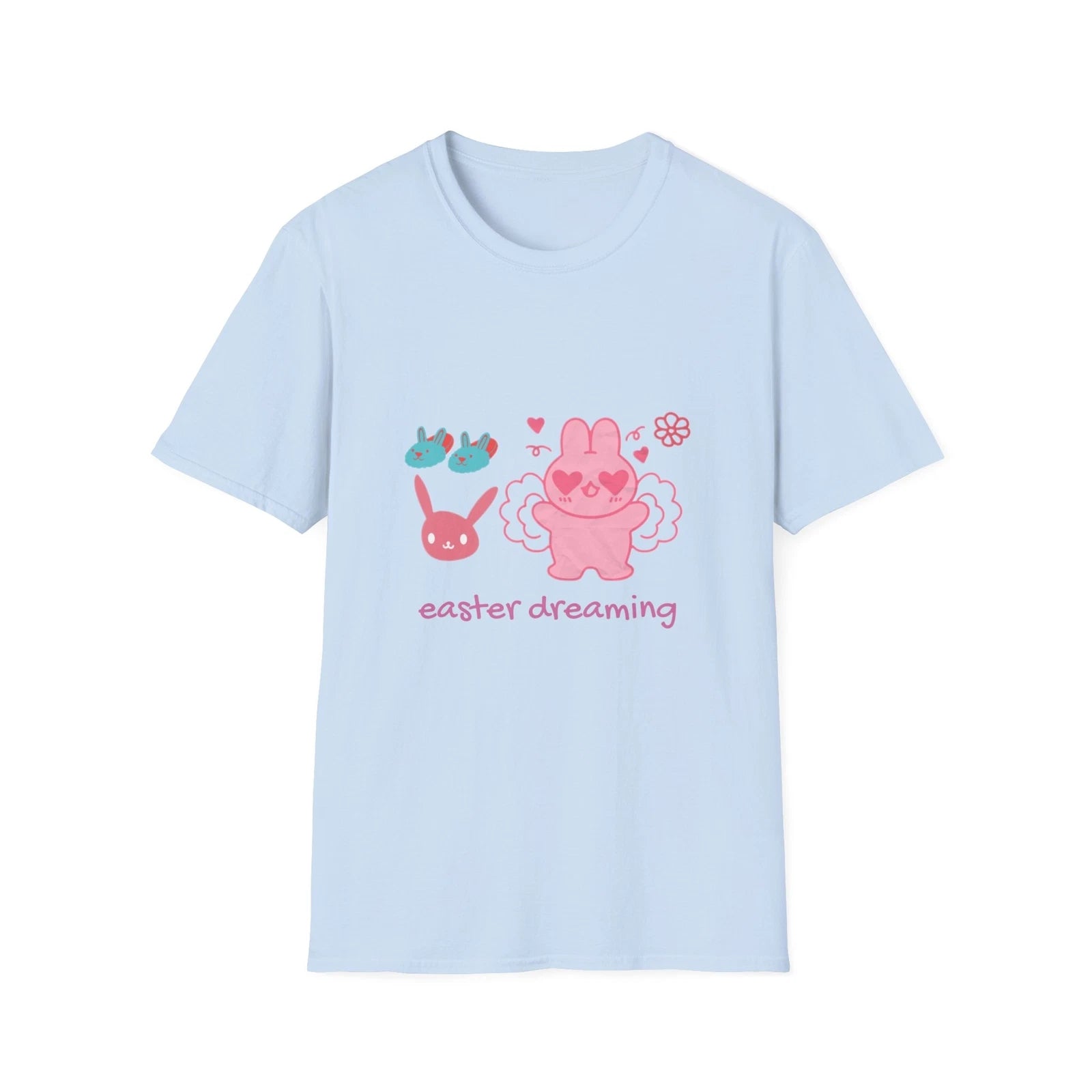 Unisex Cute Easter Dreaming Aussie made Kawaii Harajuku Softstyle T-Shirt