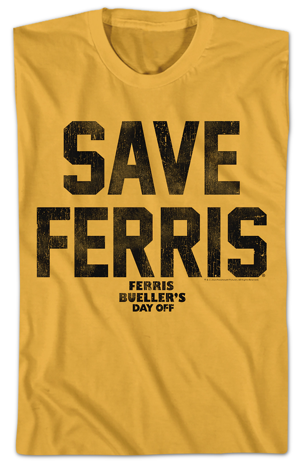 Save Ferris Vintage Design Ferris Bueller's Day Off T-Shirt