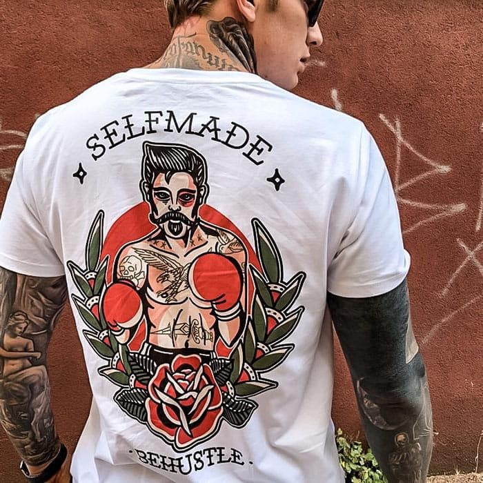 selfmake man T-shirt - Naughty Clothes Men Hoodie, Sweatshirt | HypeCrazeTee.com