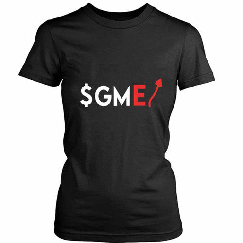 $Sgme Wall Street Bets Diamond Hands To The Moon Women's T-Shirt Tee