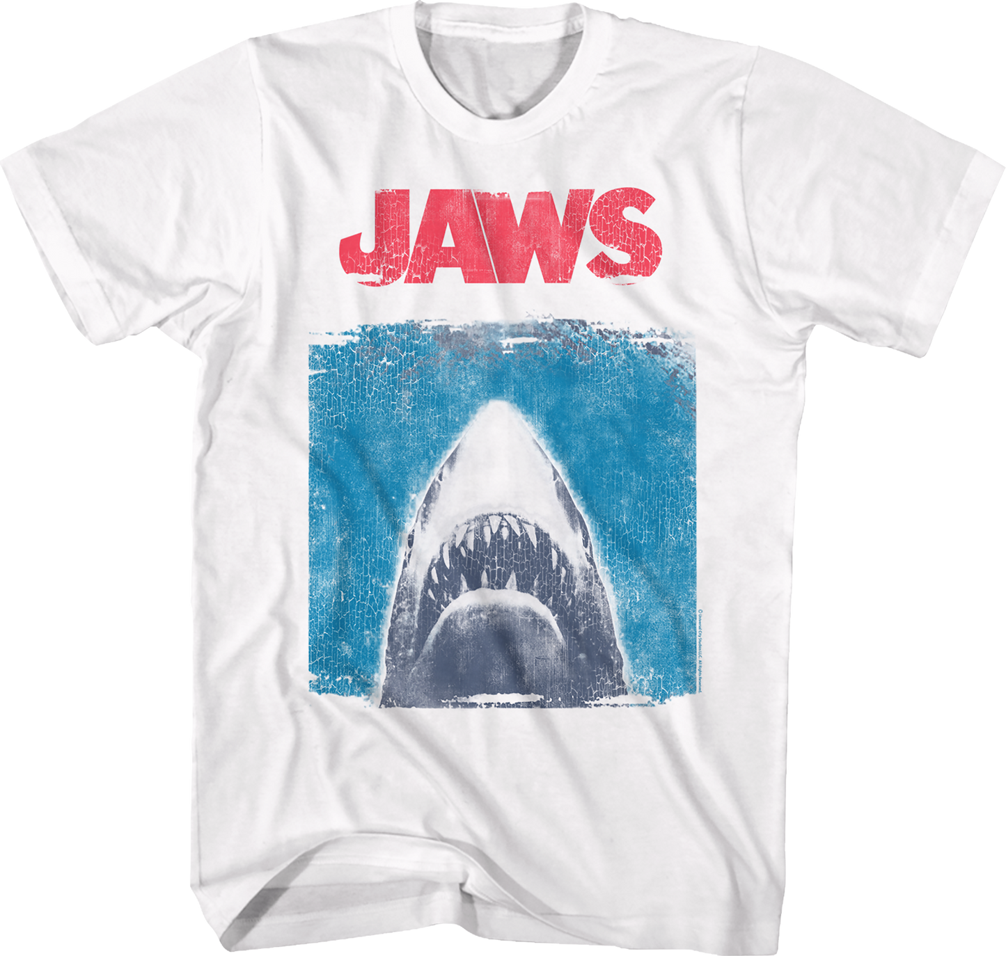 Great White Shark Sketch Jaws T-Shirt