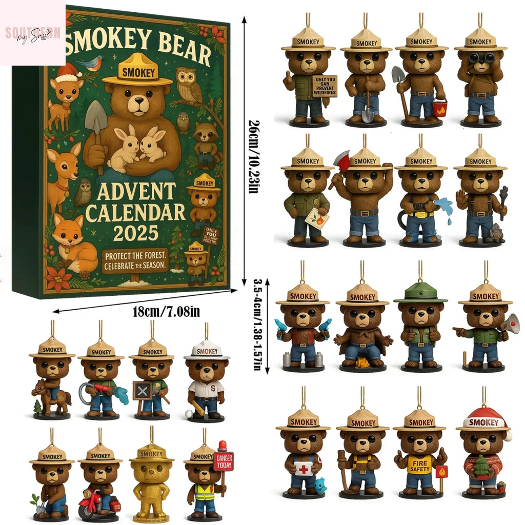 Smokey Bear Advent Calendar 2025
