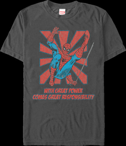 Great Power Spider-Man T-Shirt
