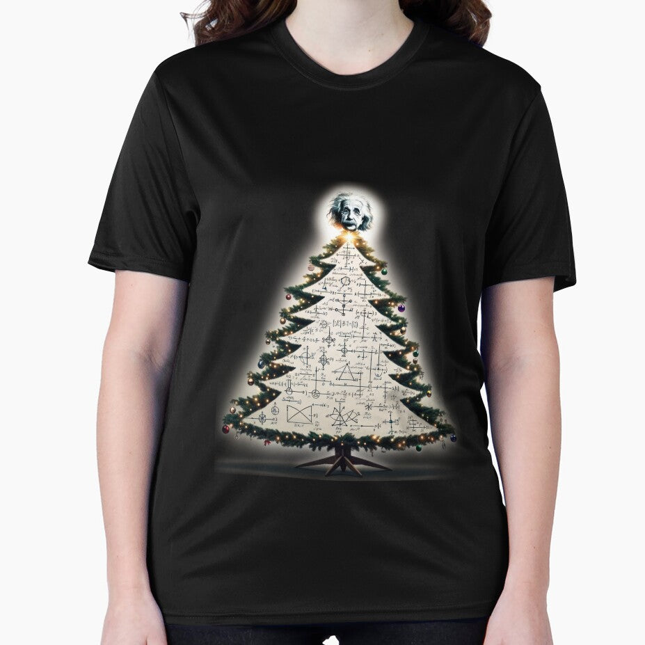 The Relativity of Christmas Cheer - Christmas T-shirt by DumbPet