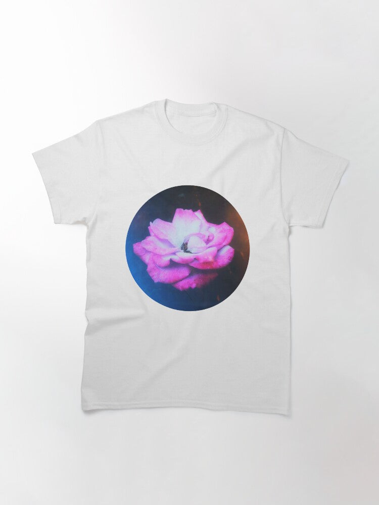 Vintage Pink Flower India Classic T-Shirt