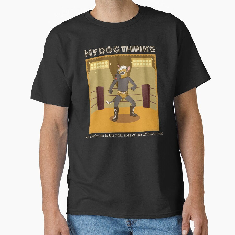 Dog thinks the mailman is the final boss by Funlatable