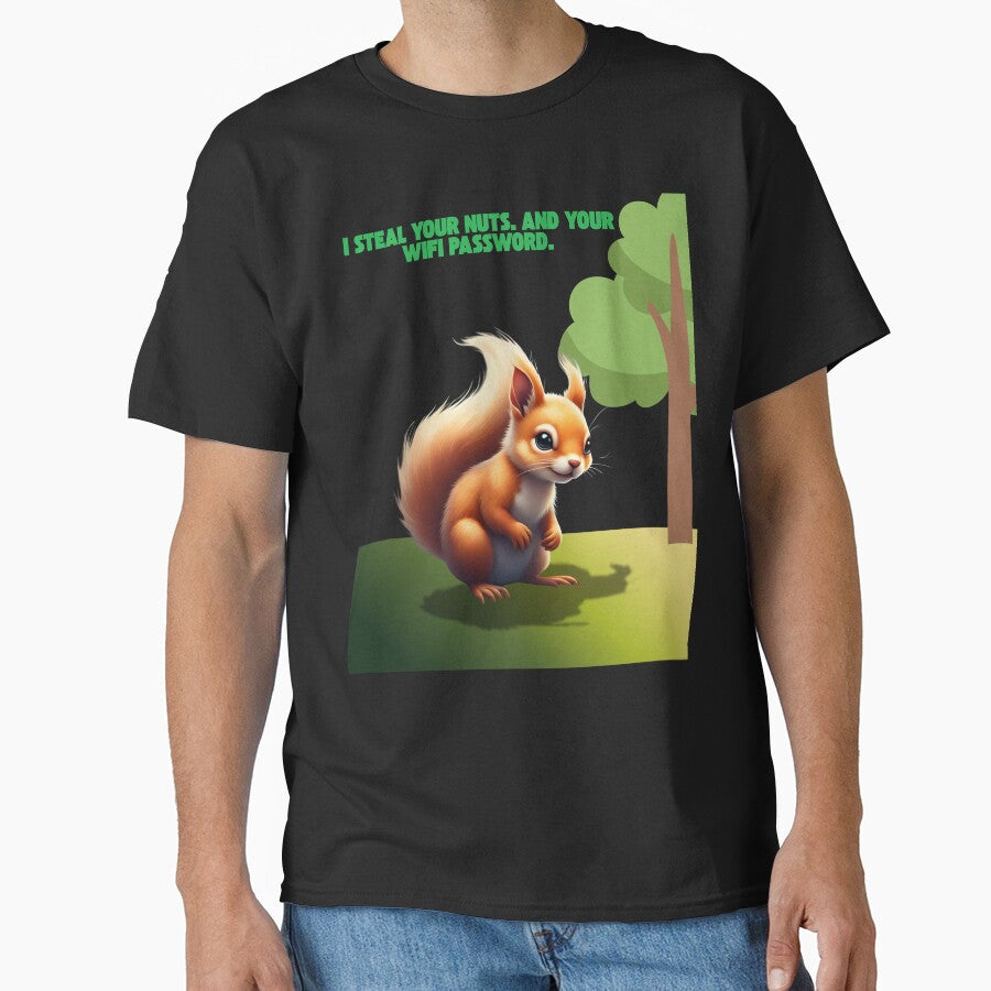 I steal your nuts by Animals-Tees
