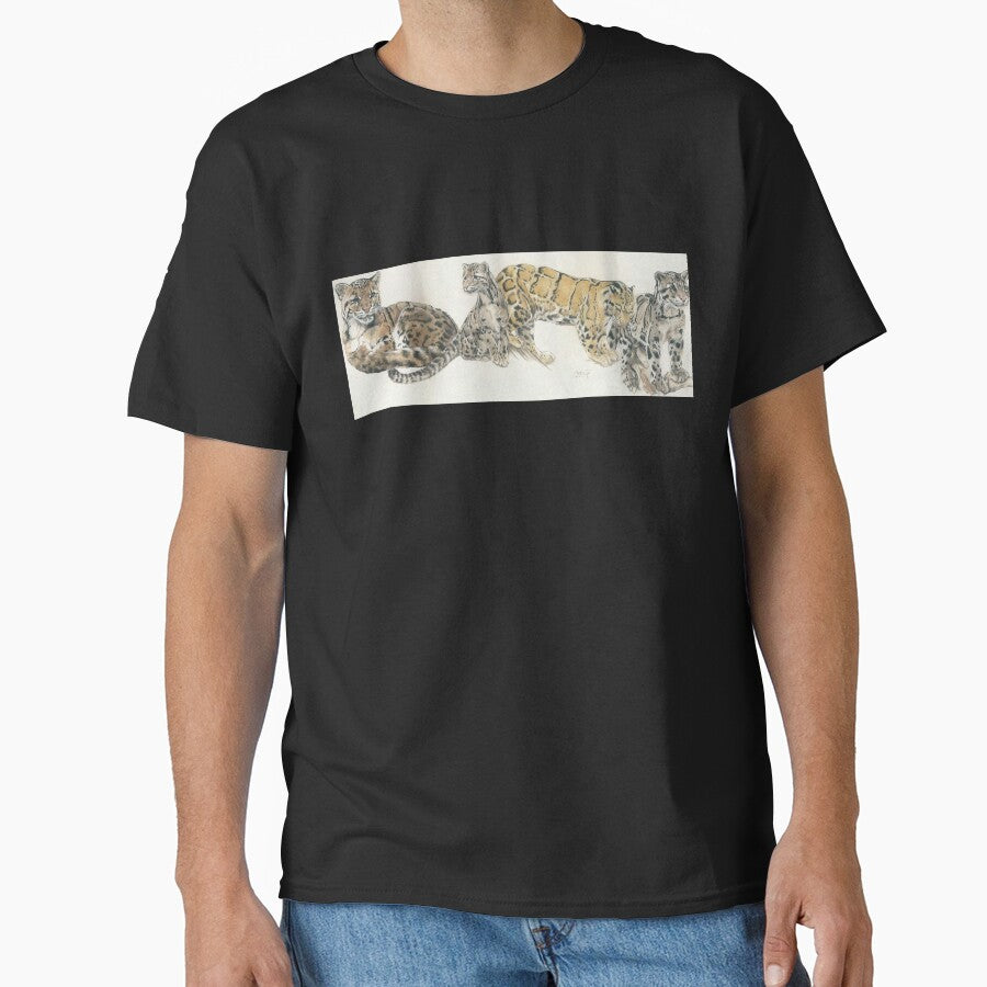 Clouded Leopard Wrap by BarbBarcikKeith