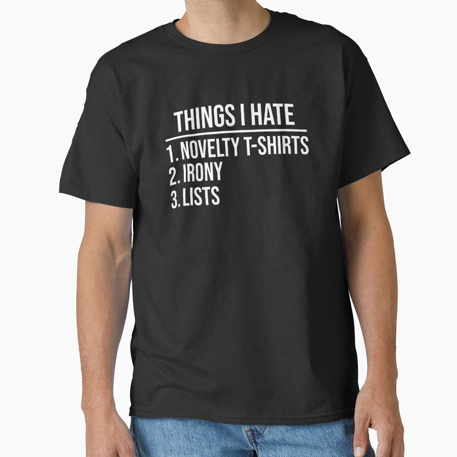 Funny Ironic Joke Design For Friend Who Loves Irony by JackCurtis1991