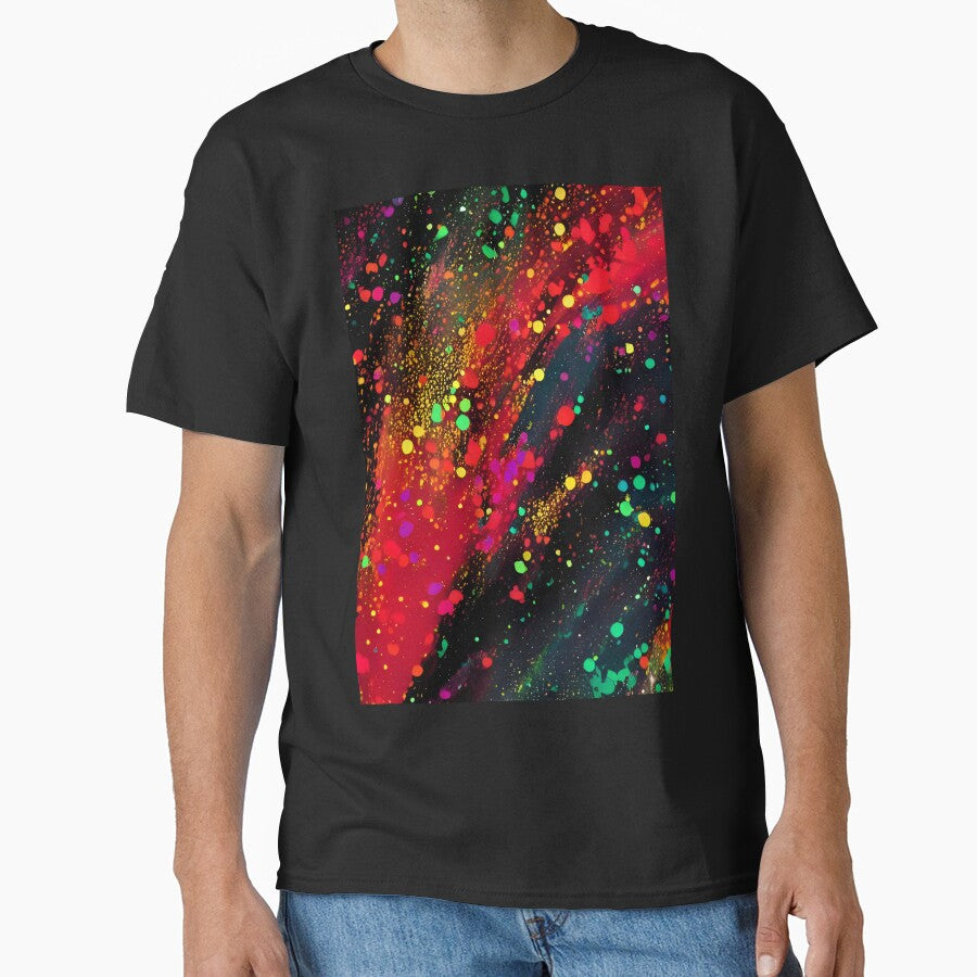 Printed image of paint splatters v5 by JaReVa