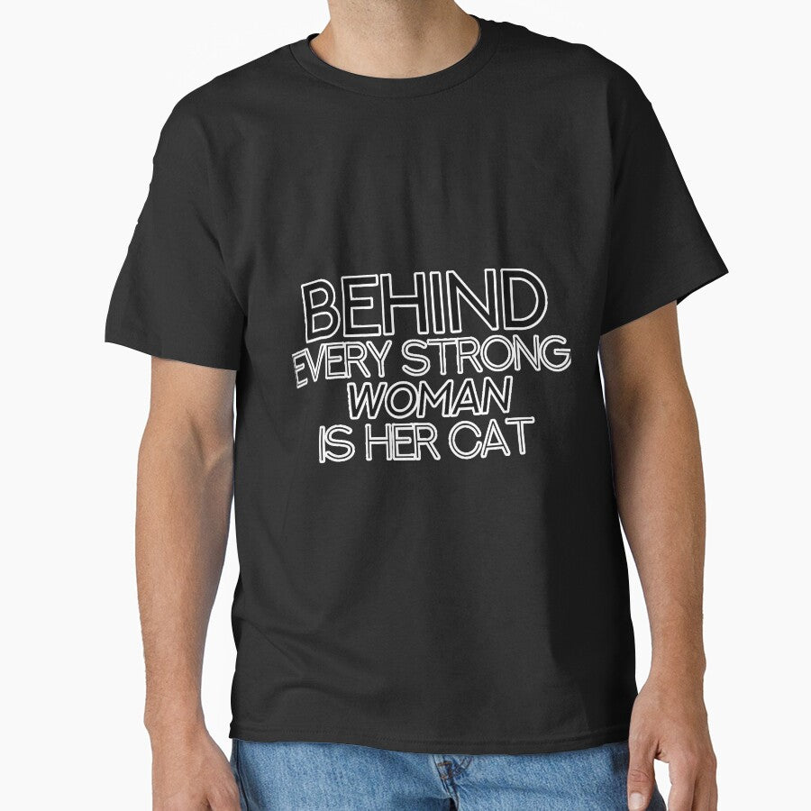 Behind Every Strong Woman Is Her Cat by unassertive19