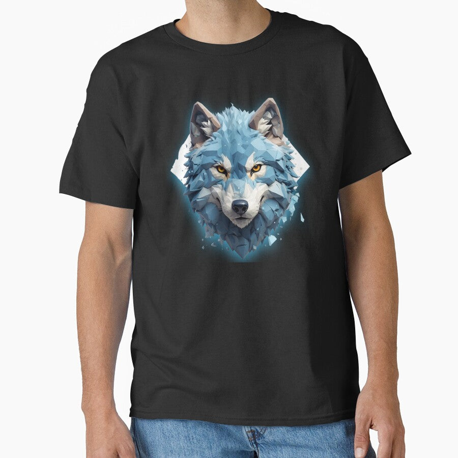 Winter Wolf / Polygon Art - by PolygonPinnacle