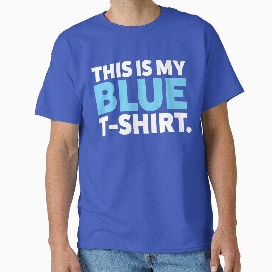 This is my blue t-shirt by renegadesparrow