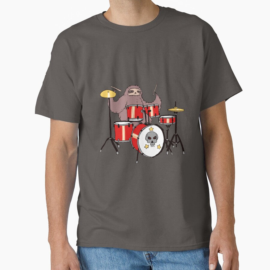 Drum Set Sloth by SaradaBoru